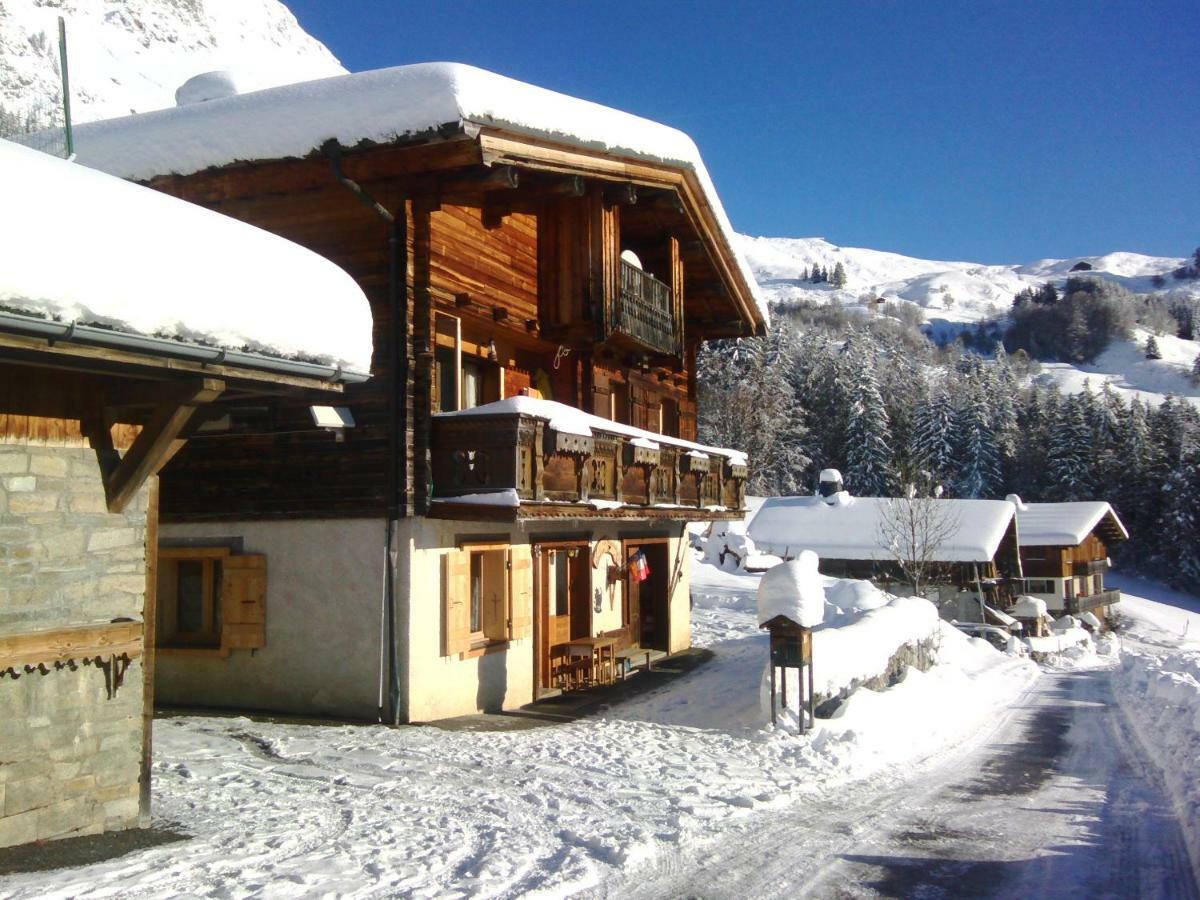 Les Fenetres Du Mont Blanc Apartment La Giettaz Bagian luar foto
